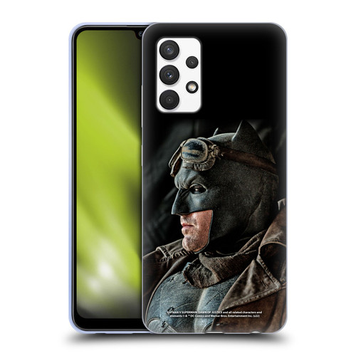 Batman V Superman: Dawn of Justice Graphics Batman Soft Gel Case for Samsung Galaxy A32 (2021)