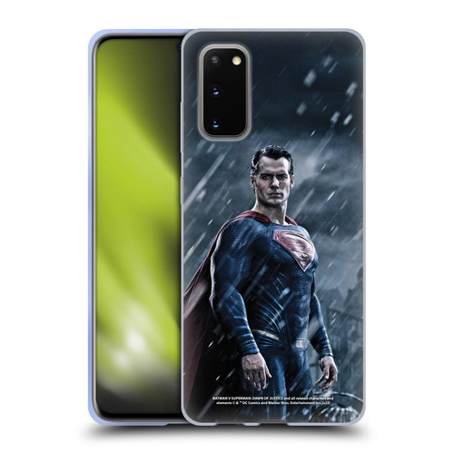 Batman V Superman: Dawn of Justice Graphics Superman Soft Gel Case for Samsung Galaxy S20 / S20 5G