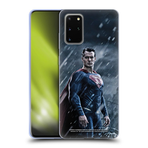 Batman V Superman: Dawn of Justice Graphics Superman Soft Gel Case for Samsung Galaxy S20+ / S20+ 5G