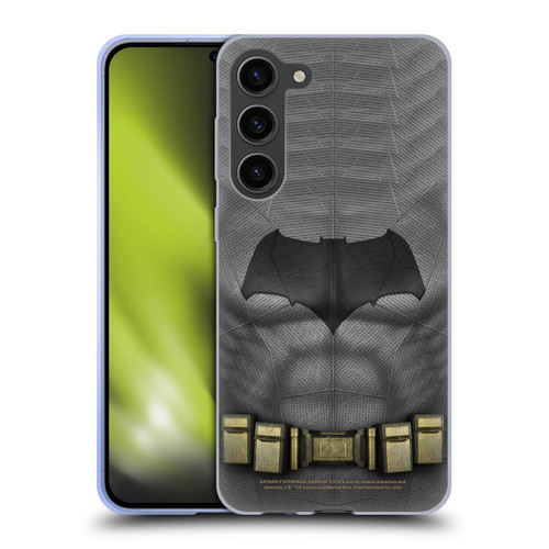 Batman V Superman: Dawn of Justice Graphics Batman Costume Soft Gel Case for Samsung Galaxy S23+ 5G