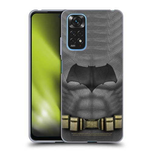 Batman V Superman: Dawn of Justice Graphics Batman Costume Soft Gel Case for Xiaomi Redmi Note 11 / Redmi Note 11S