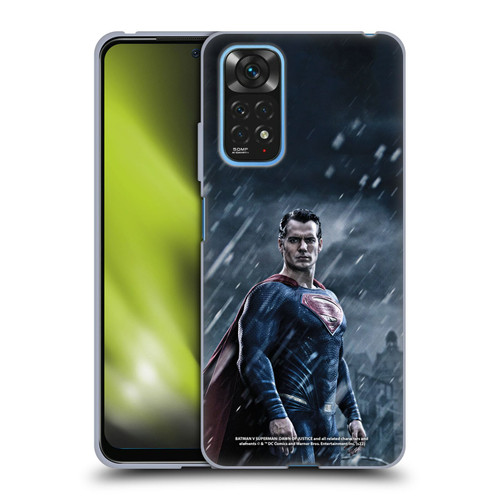 Batman V Superman: Dawn of Justice Graphics Superman Soft Gel Case for Xiaomi Redmi Note 11 / Redmi Note 11S