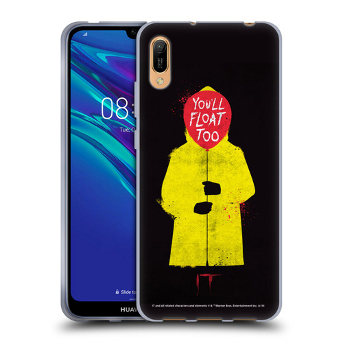 IT Movie Graphics You'll Float Too Soft Gel Case for Huawei Y6 Pro (2019)