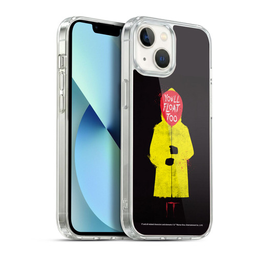 IT Movie Graphics You'll Float Too Soft Gel Case for Apple iPhone 13