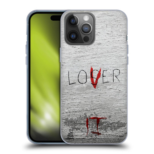 IT Movie Graphics Loser Soft Gel Case for Apple iPhone 14 Pro Max