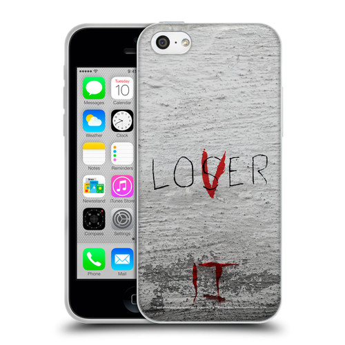 IT Movie Graphics Loser Soft Gel Case for Apple iPhone 5c