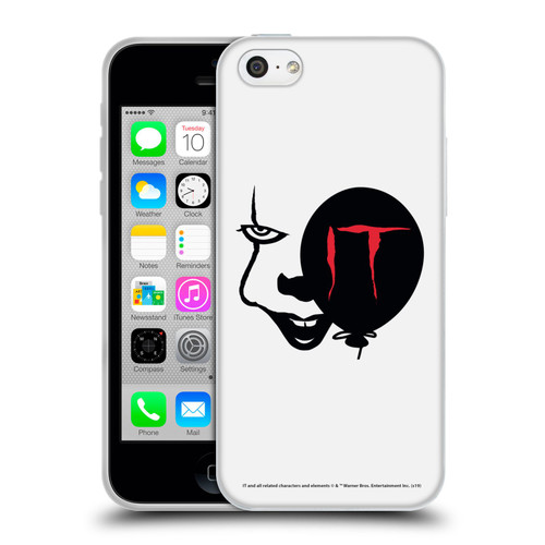 IT Movie Graphics Pennywise Soft Gel Case for Apple iPhone 5c