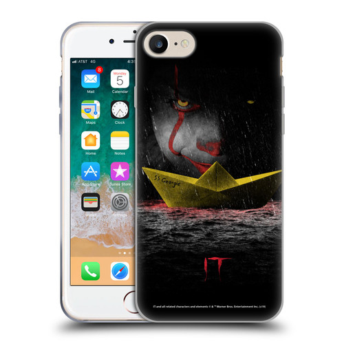 IT Movie Graphics Pennywise 2 Soft Gel Case for Apple iPhone 7 / 8 / SE 2020 & 2022 & MagSafe