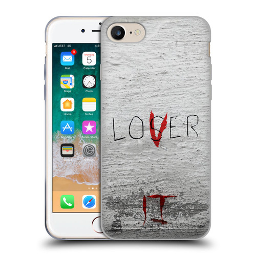 IT Movie Graphics Loser Soft Gel Case for Apple iPhone 7 / 8 / SE 2020 & 2022 & MagSafe