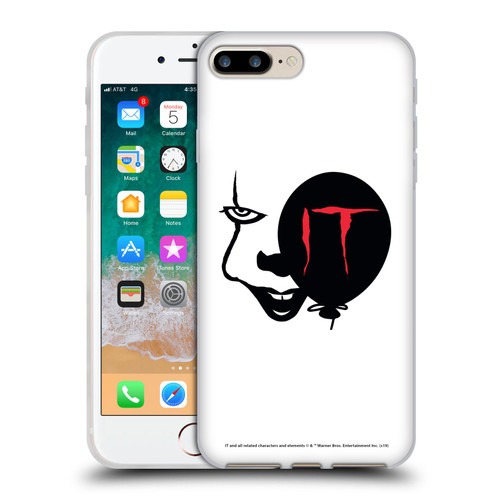 IT Movie Graphics Pennywise Soft Gel Case for Apple iPhone 7 Plus / iPhone 8 Plus