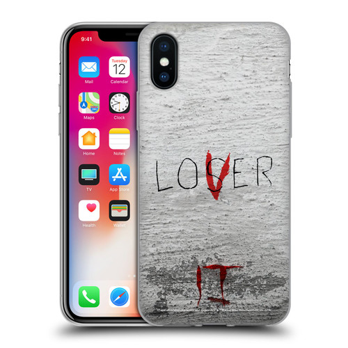 IT Movie Graphics Loser Soft Gel Case for Apple iPhone X / iPhone XS