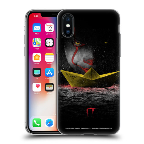 IT Movie Graphics Pennywise 2 Soft Gel Case for Apple iPhone X / iPhone XS