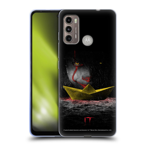 IT Movie Graphics Pennywise 2 Soft Gel Case for Motorola Moto G60 / Moto G40 Fusion