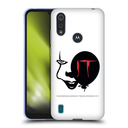 IT Movie Graphics Pennywise Soft Gel Case for Motorola Moto E6s (2020)