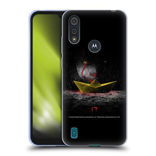 IT Movie Graphics Pennywise 2 Soft Gel Case for Motorola Moto E6s (2020)