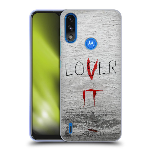 IT Movie Graphics Loser Soft Gel Case for Motorola Moto E7 Power / Moto E7i Power
