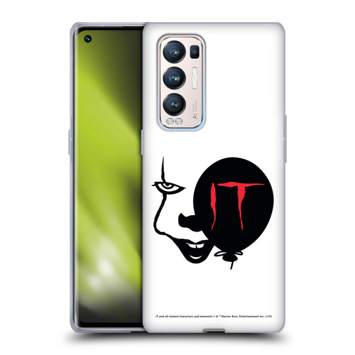 IT Movie Graphics Pennywise Soft Gel Case for OPPO Find X3 Neo / Reno5 Pro+ 5G