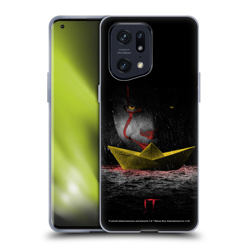 IT Movie Graphics Pennywise 2 Soft Gel Case for OPPO Find X5 Pro