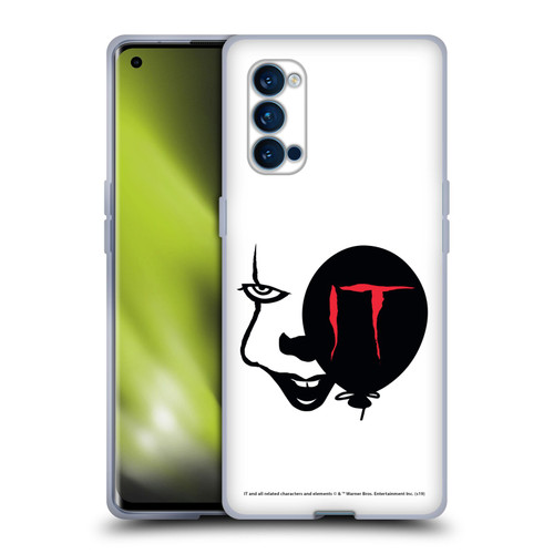 IT Movie Graphics Pennywise Soft Gel Case for OPPO Reno 4 Pro 5G