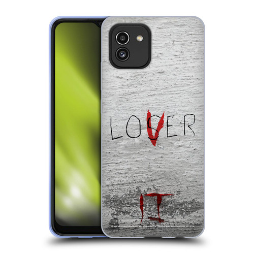 IT Movie Graphics Loser Soft Gel Case for Samsung Galaxy A03 (2021)
