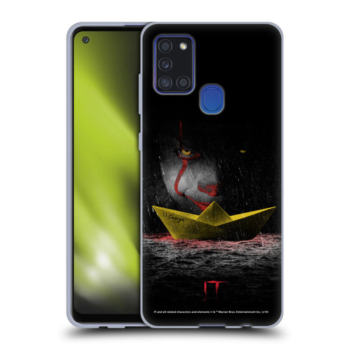 IT Movie Graphics Pennywise 2 Soft Gel Case for Samsung Galaxy A21s (2020)