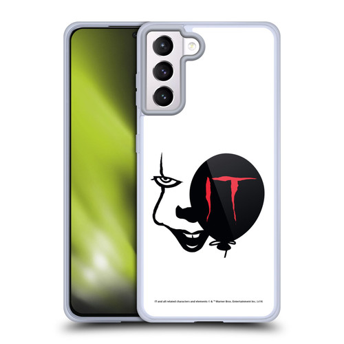 IT Movie Graphics Pennywise Soft Gel Case for Samsung Galaxy S21+ 5G