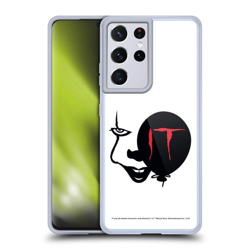IT Movie Graphics Pennywise Soft Gel Case for Samsung Galaxy S21 Ultra 5G & MagSafe