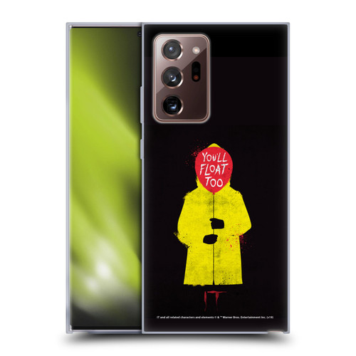 IT Movie Graphics You'll Float Too Soft Gel Case for Samsung Galaxy Note20 Ultra / 5G