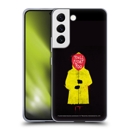 IT Movie Graphics You'll Float Too Soft Gel Case for Samsung Galaxy S22 5G