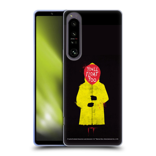 IT Movie Graphics You'll Float Too Soft Gel Case for Sony Xperia 1 IV