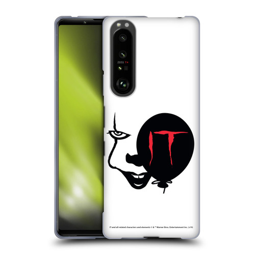 IT Movie Graphics Pennywise Soft Gel Case for Sony Xperia 1 III