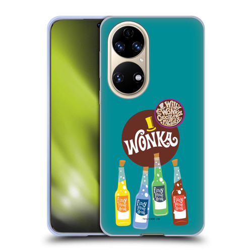 Willy Wonka and the Chocolate Factory Graphics Fizzy Lifting Drink Soft Gel Case for Huawei P50