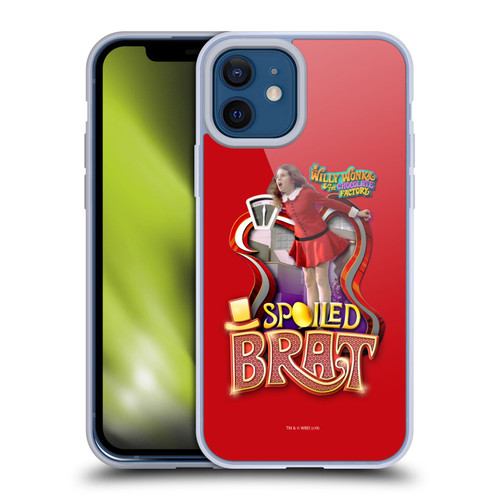 Willy Wonka and the Chocolate Factory Graphics Veruca Salt Soft Gel Case for Apple iPhone 12 / iPhone 12 Pro