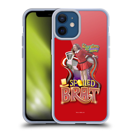 Willy Wonka and the Chocolate Factory Graphics Veruca Salt Soft Gel Case for Apple iPhone 12 Mini