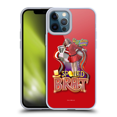 Willy Wonka and the Chocolate Factory Graphics Veruca Salt Soft Gel Case for Apple iPhone 12 Pro Max