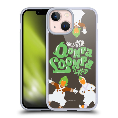 Willy Wonka and the Chocolate Factory Graphics Oompa Loompa Soft Gel Case for Apple iPhone 13 Mini