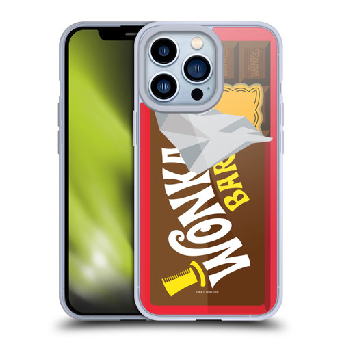 Willy Wonka and the Chocolate Factory Graphics Candy Bar Soft Gel Case for Apple iPhone 13 Pro