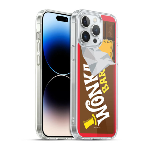 Willy Wonka and the Chocolate Factory Graphics Candy Bar Soft Gel Case for Apple iPhone 14 Pro Max & MagSafe