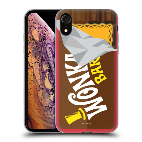 Willy Wonka and the Chocolate Factory Graphics Candy Bar Soft Gel Case for Apple iPhone XR