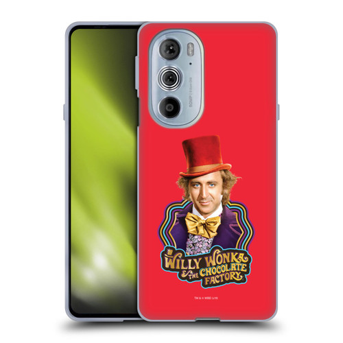 Willy Wonka and the Chocolate Factory Graphics Gene Wilder Soft Gel Case for Motorola Edge X30