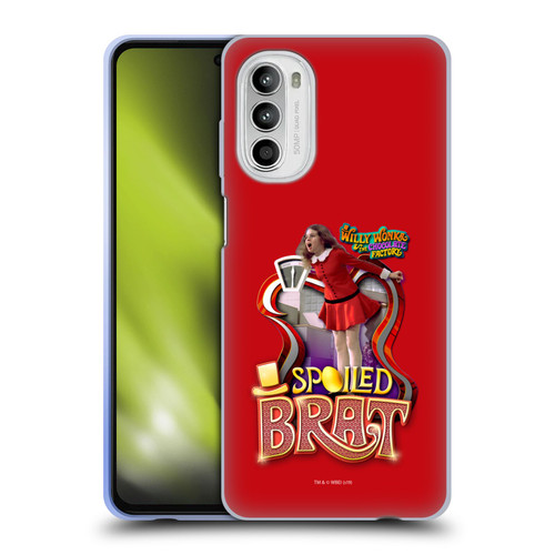 Willy Wonka and the Chocolate Factory Graphics Veruca Salt Soft Gel Case for Motorola Moto G52