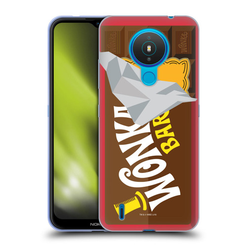 Willy Wonka and the Chocolate Factory Graphics Candy Bar Soft Gel Case for Nokia 1.4