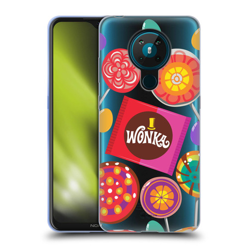 Willy Wonka and the Chocolate Factory Graphics Candies Soft Gel Case for Nokia 5.3
