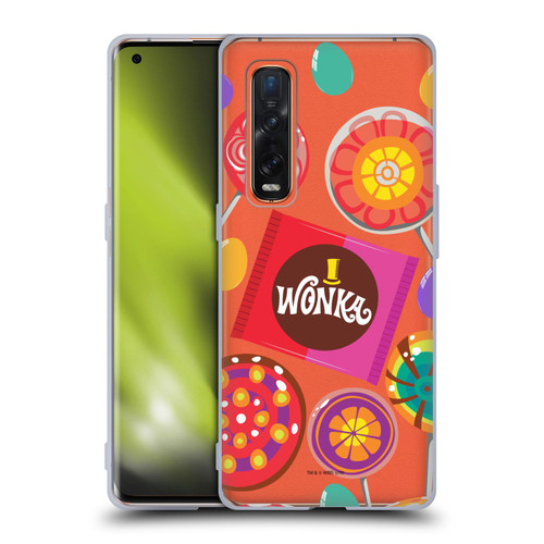 Willy Wonka and the Chocolate Factory Graphics Candies Soft Gel Case for OPPO Find X2 Pro 5G