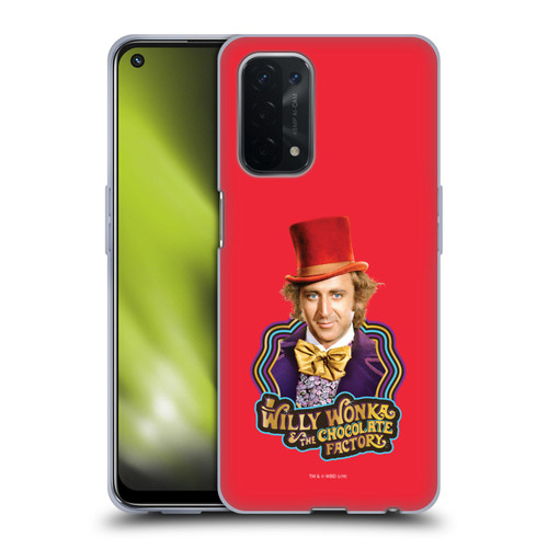 Willy Wonka and the Chocolate Factory Graphics Gene Wilder Soft Gel Case for OPPO A54 5G