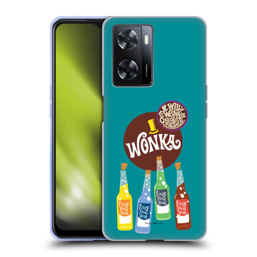 Willy Wonka and the Chocolate Factory Graphics Fizzy Lifting Drink Soft Gel Case for OPPO A57s