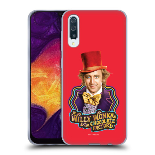 Willy Wonka and the Chocolate Factory Graphics Gene Wilder Soft Gel Case for Samsung Galaxy A50/A30s (2019)