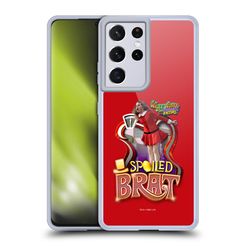Willy Wonka and the Chocolate Factory Graphics Veruca Salt Soft Gel Case for Samsung Galaxy S21 Ultra 5G