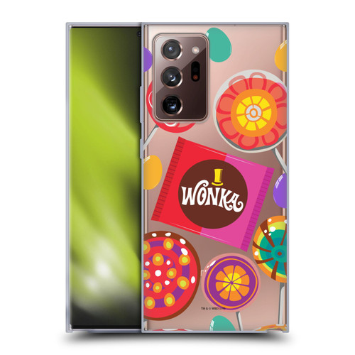 Willy Wonka and the Chocolate Factory Graphics Candies Soft Gel Case for Samsung Galaxy Note20 Ultra / 5G