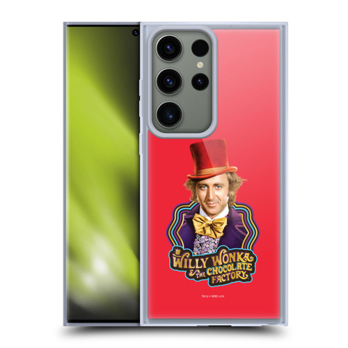 Willy Wonka and the Chocolate Factory Graphics Gene Wilder Soft Gel Case for Samsung Galaxy S23 Ultra 5G